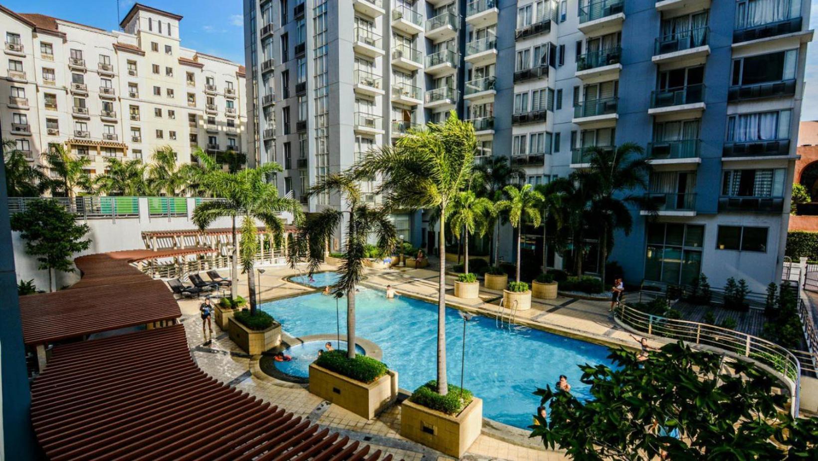 One Palm Tree Villas Condominium - Studio 10Th-O Fl With Balcony - Across Terminal 3 Airport มะนิลา ภายนอก รูปภาพ